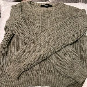 S green Forever 21 sweater